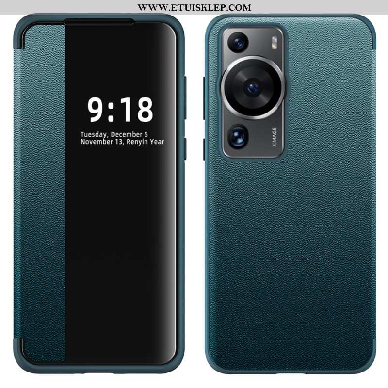 Etui Na Telefon do Huawei P60 Pro Imitacja Skóry